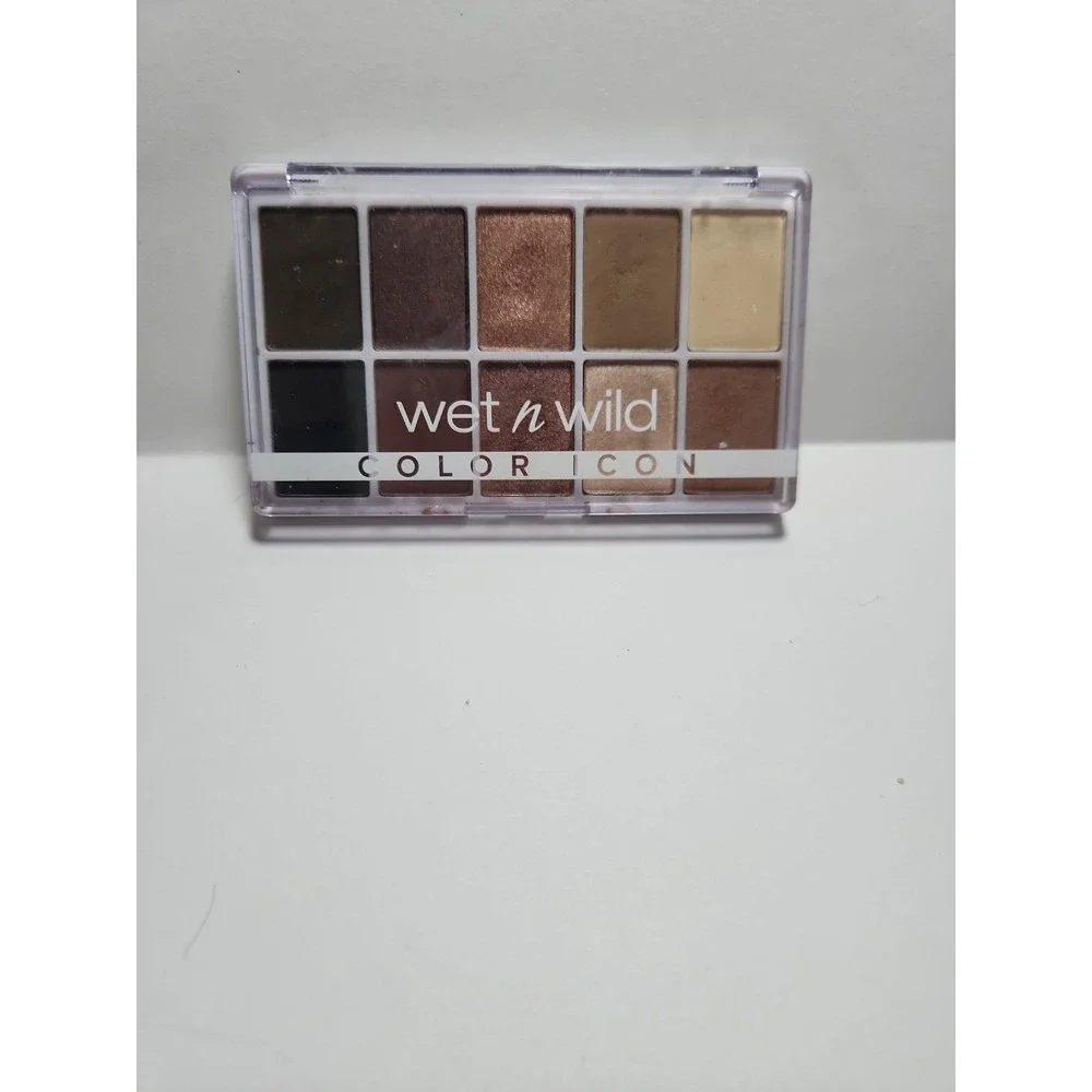 Wet n Wild Color Icon 10-Pan Eyeshadow Palette, Nude Awakening, 0.42 oz